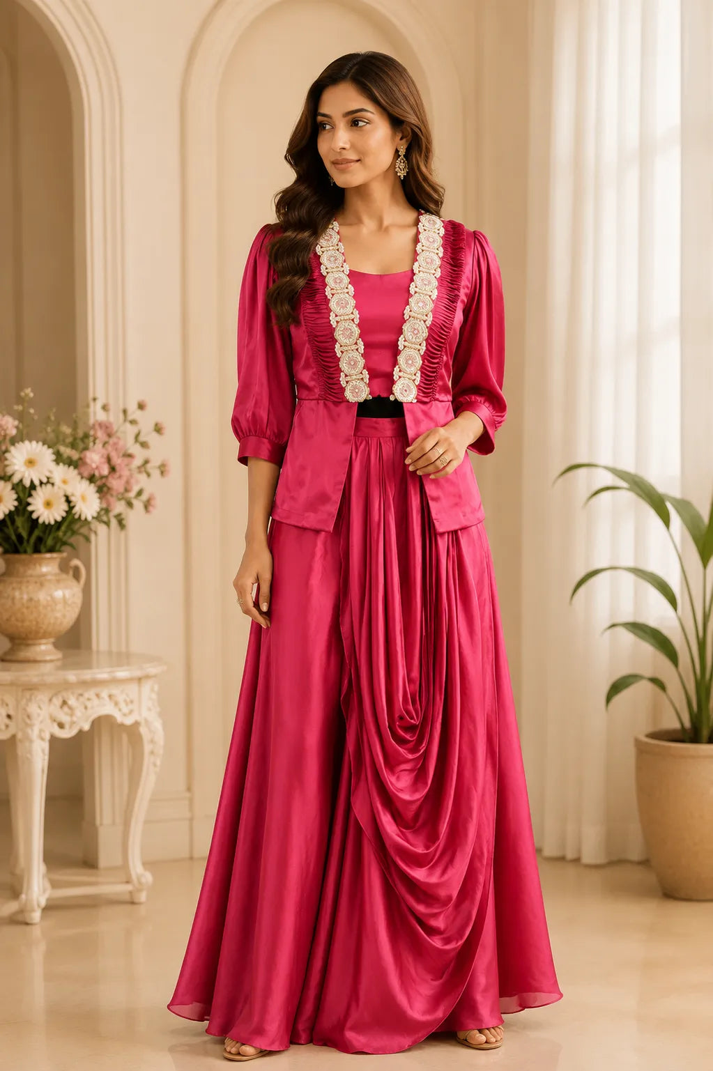 Sunehri Noor Fusion Set
