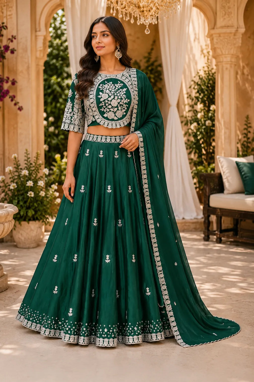 Rajsi Amethyst Lehenga Set