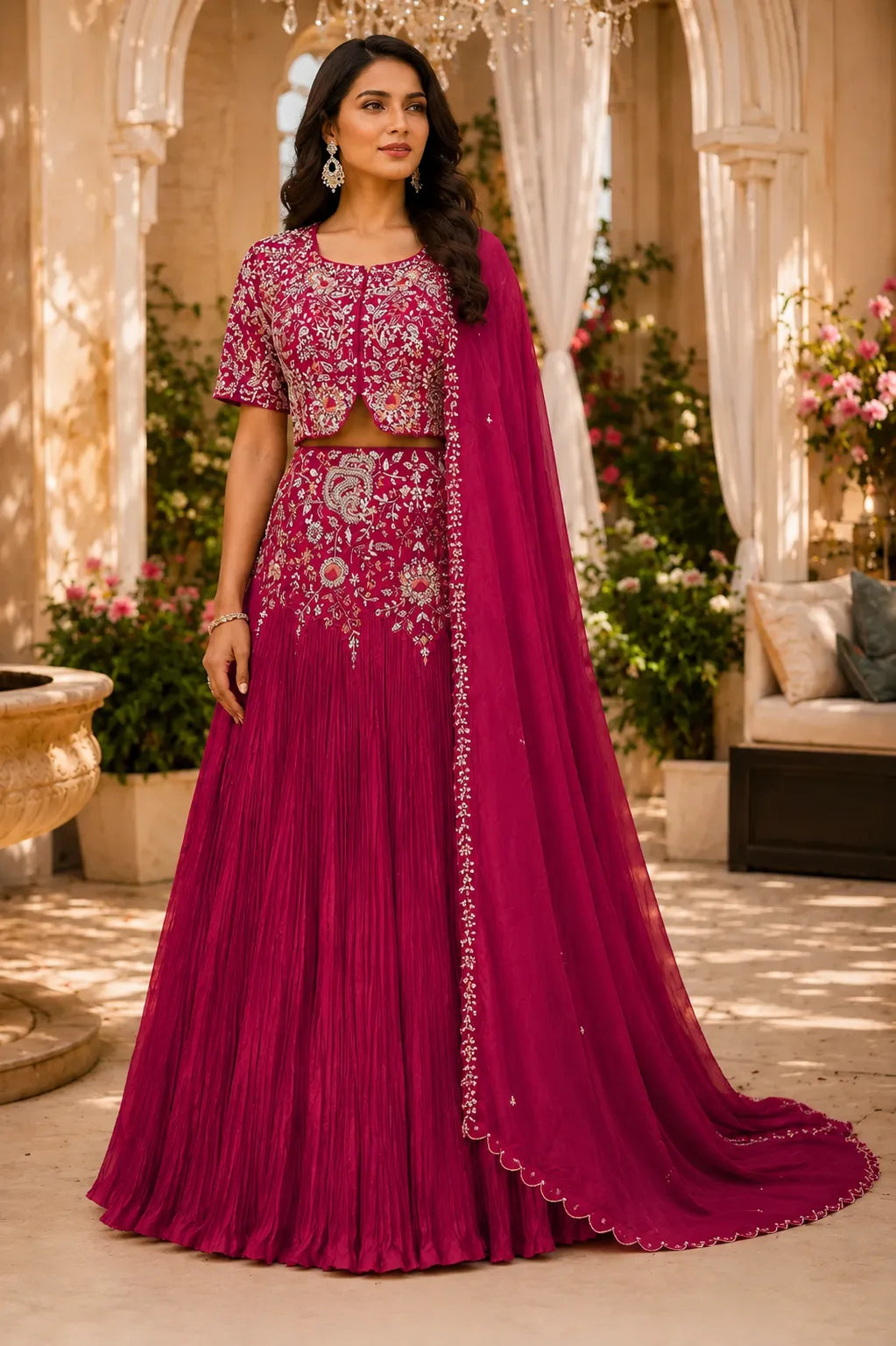Gulmohar Radiance Lehenga
