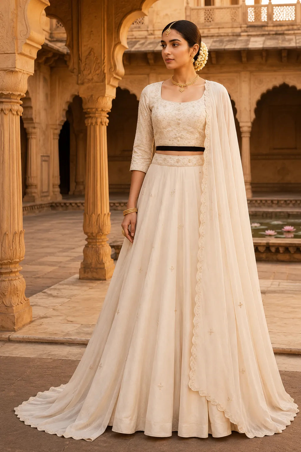 Jamuni Rajkumari Lehenga Set