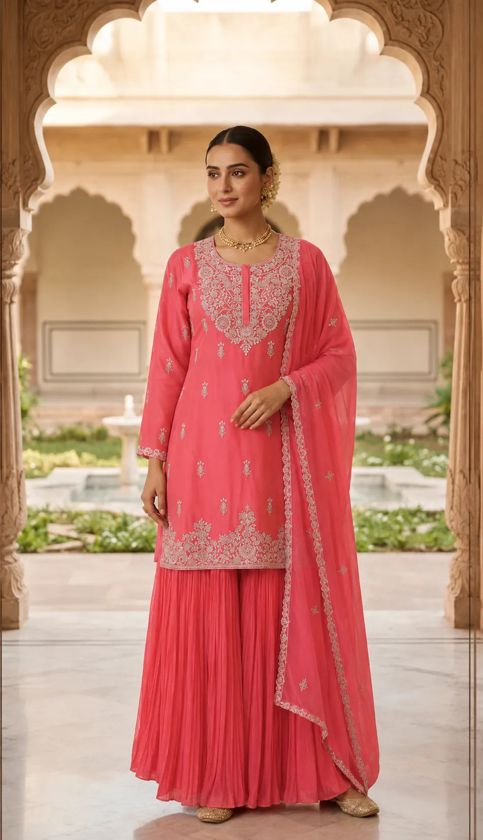 Royal Sapphire Kurti Set