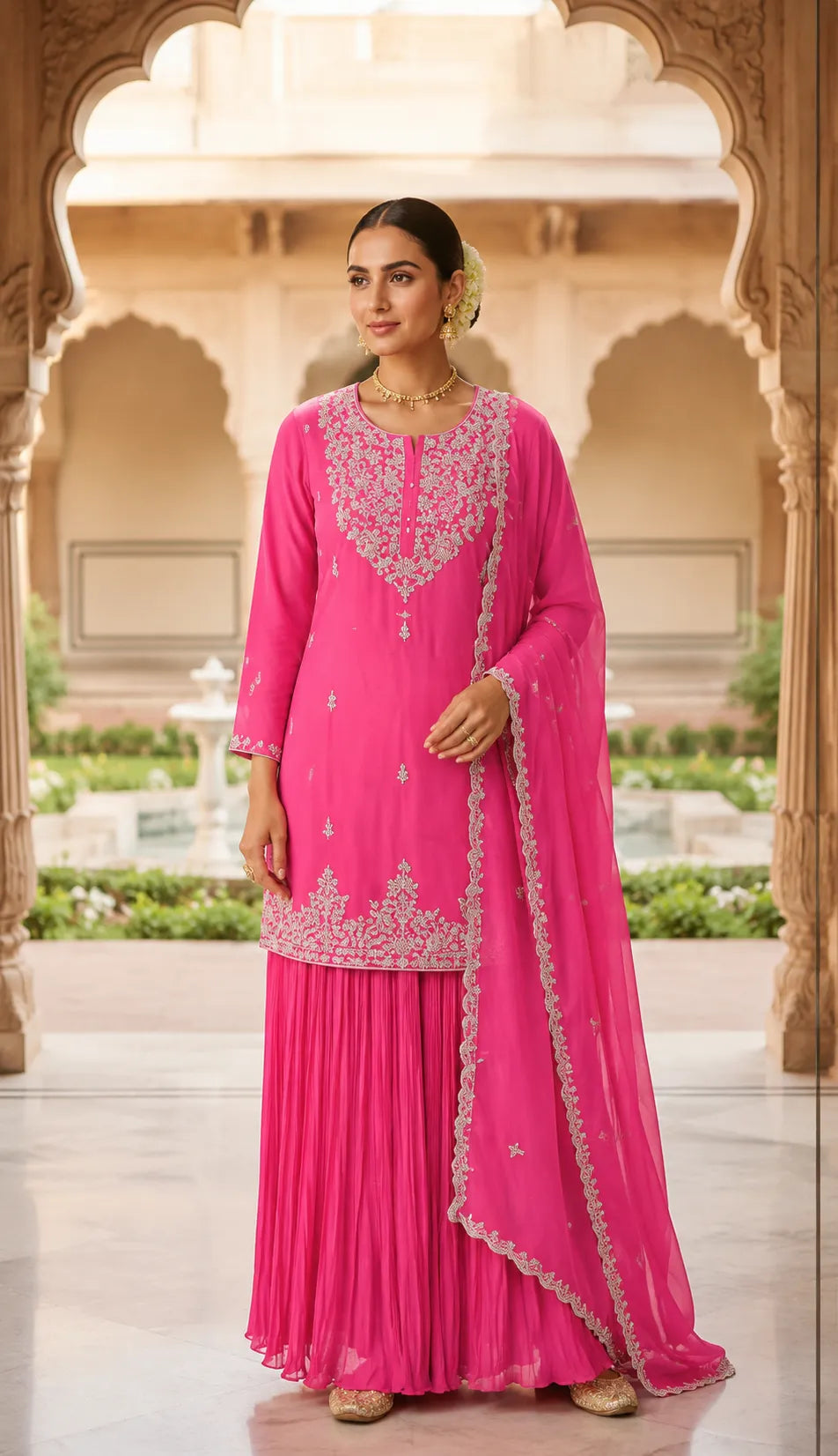 Royal Sapphire Kurti Set