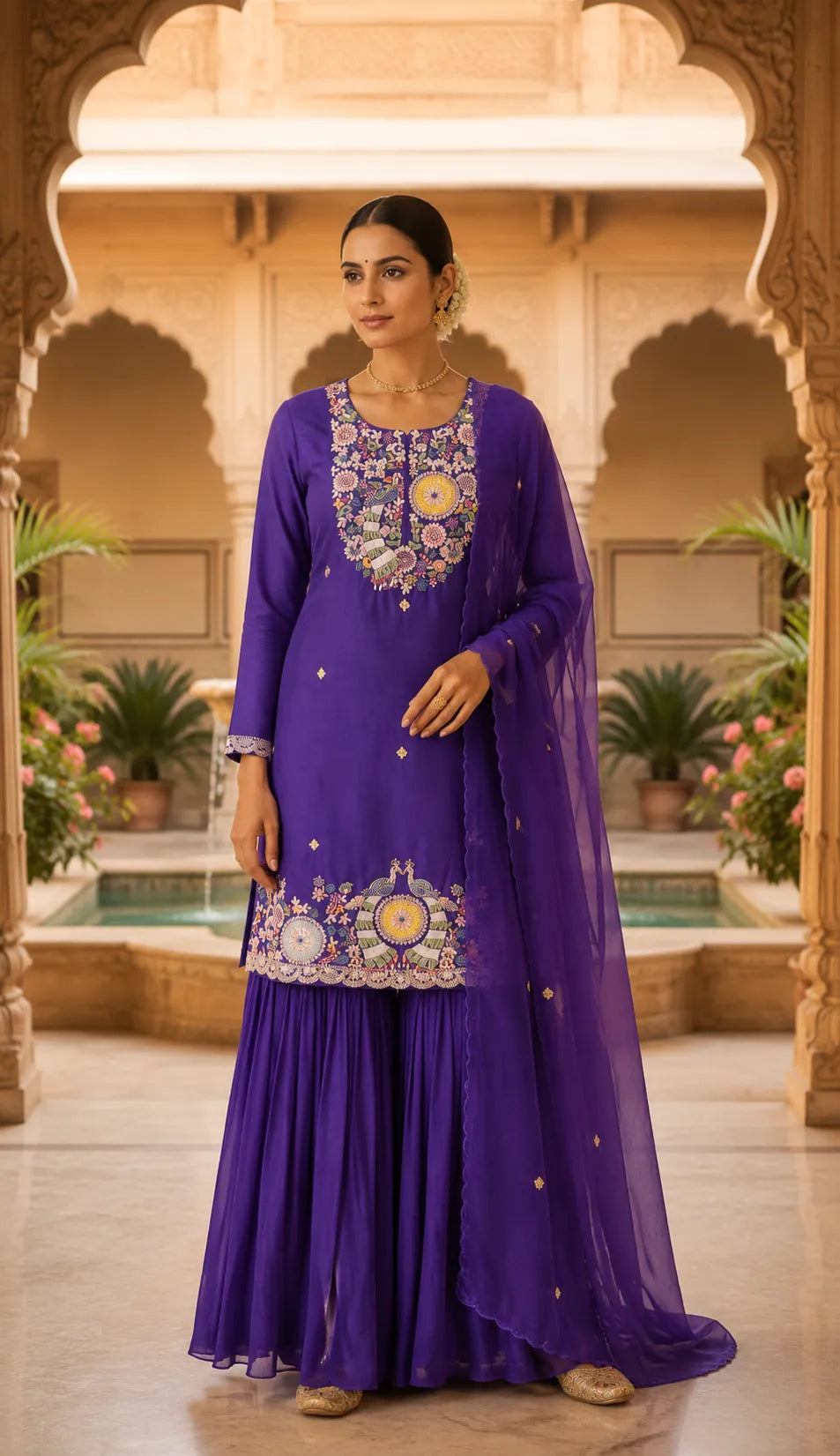 Rani Chandrika Kurti Set