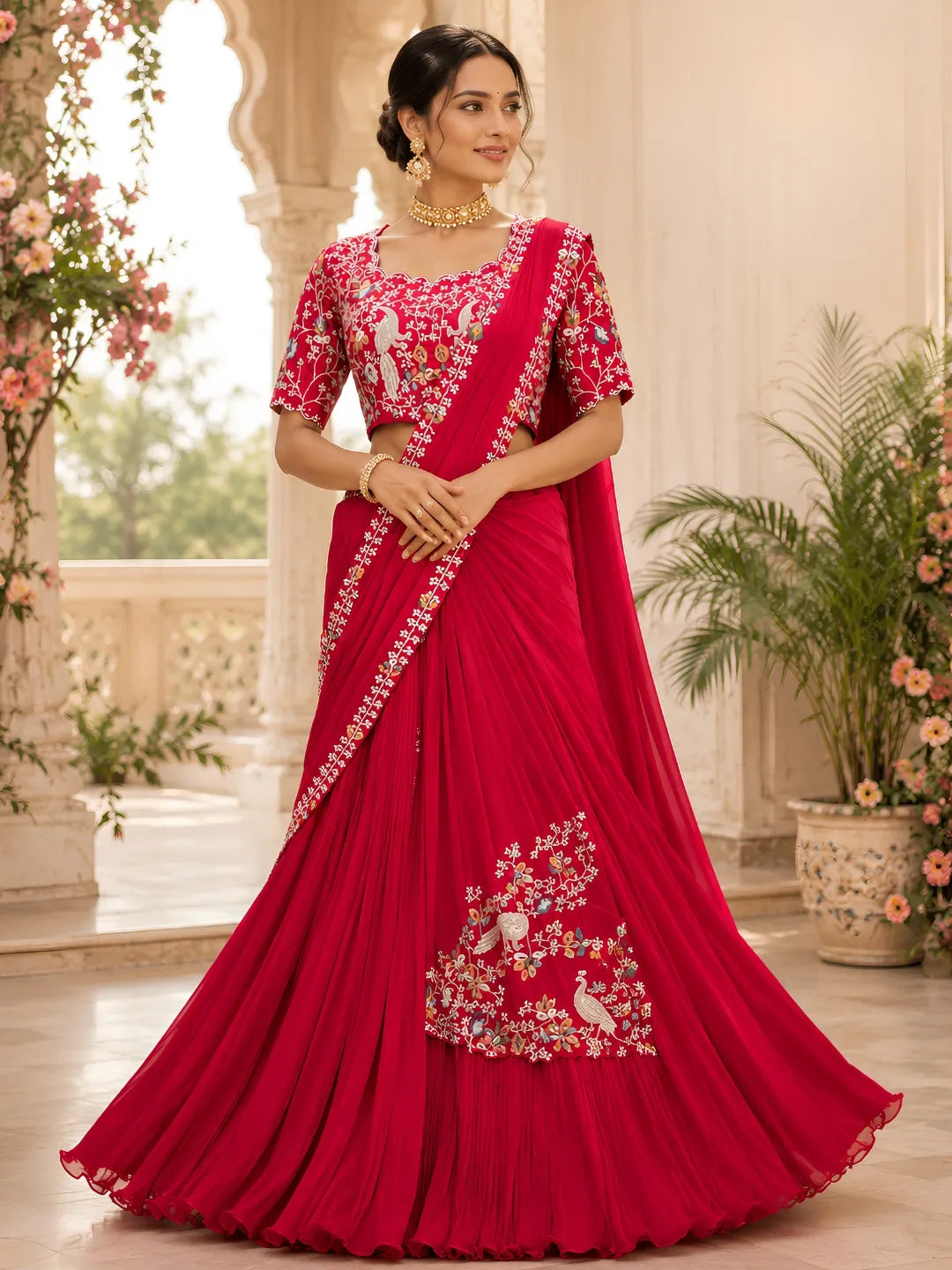SBD 1173A Georgette Drape