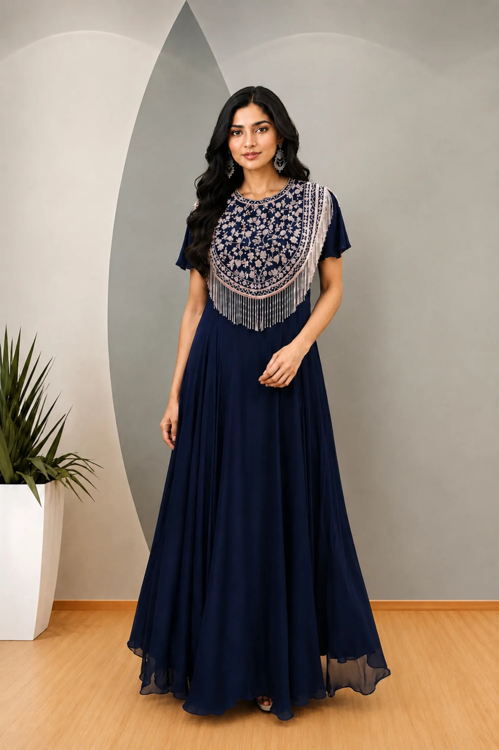 SBD 186 Georgette Gown