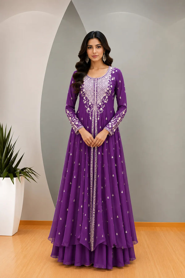 Olive Aafreen Gown