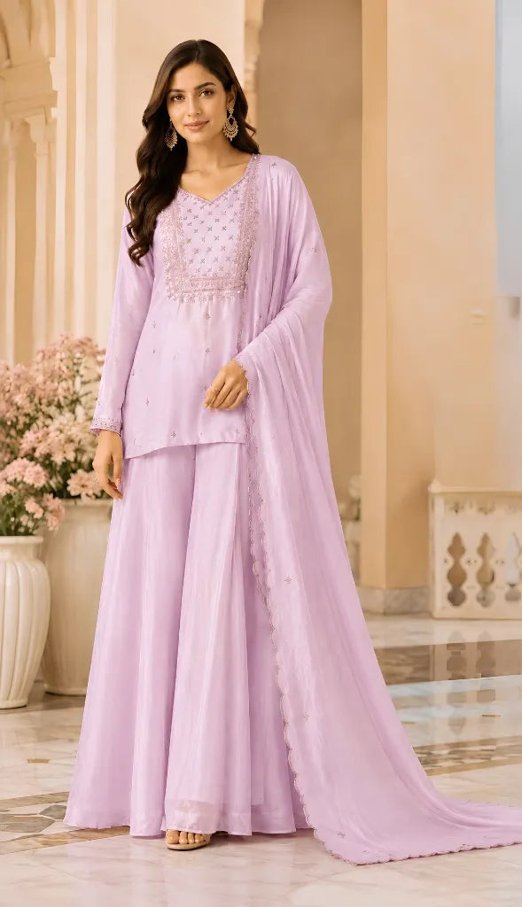 SBD 1549 Tissue Kurti Set