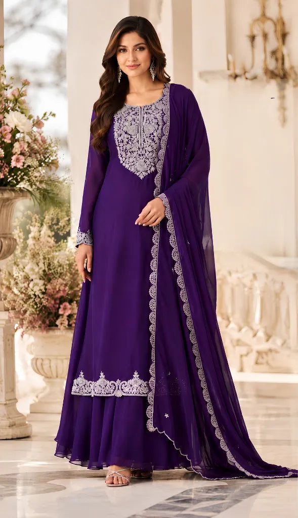 SBD 1383 Tissue Kurti Set