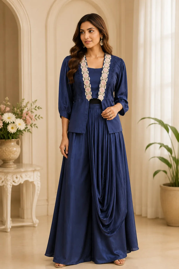 Sunehri Noor Fusion Set