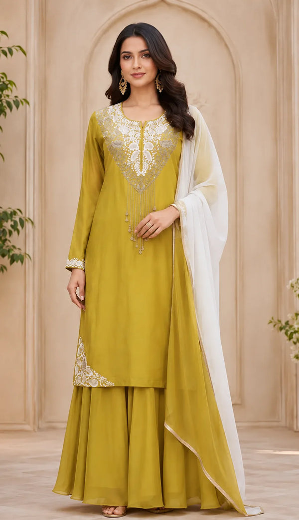 Coral Noor Palazzo Set