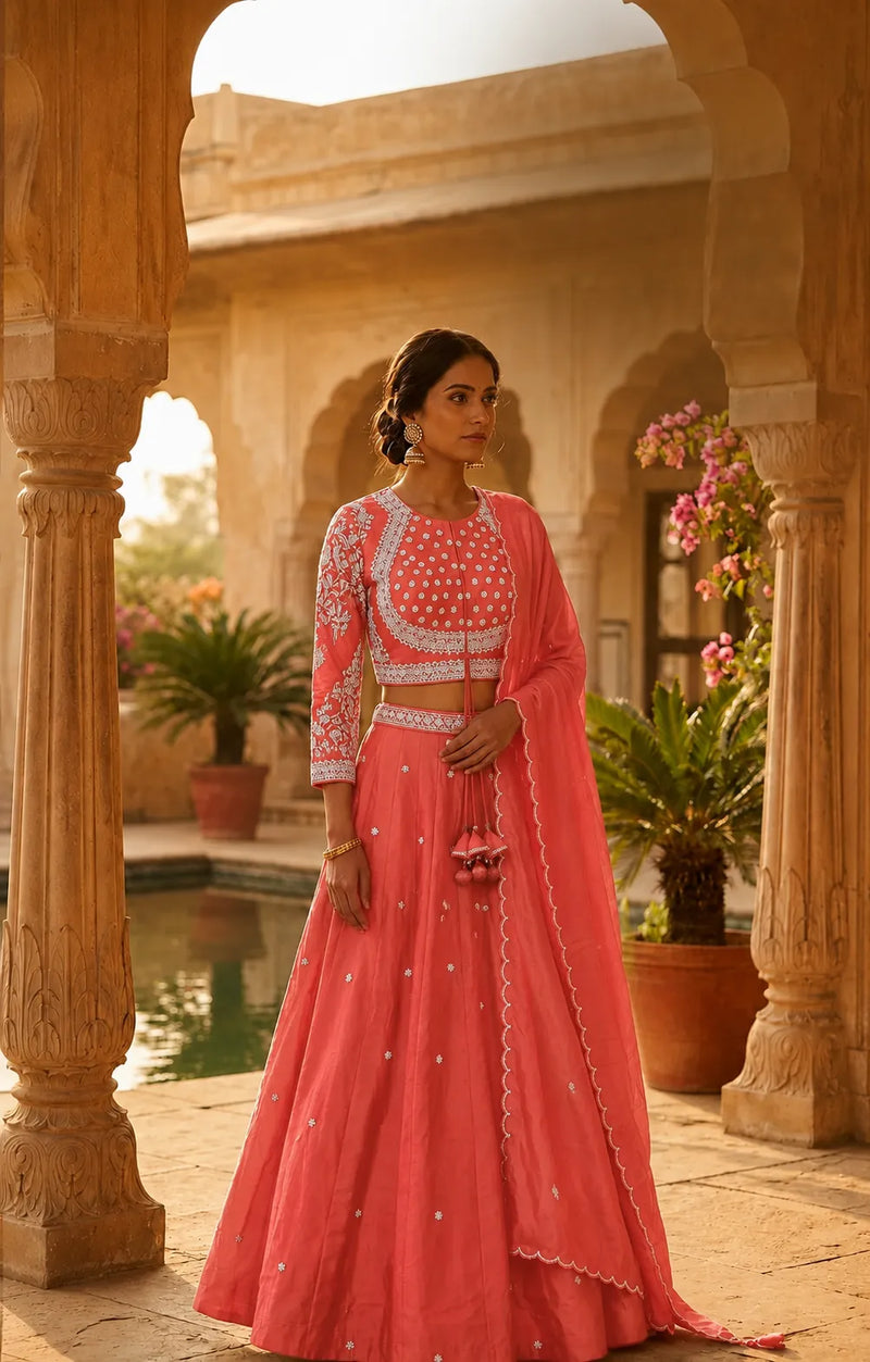 Emerald Noor Lehenga Set