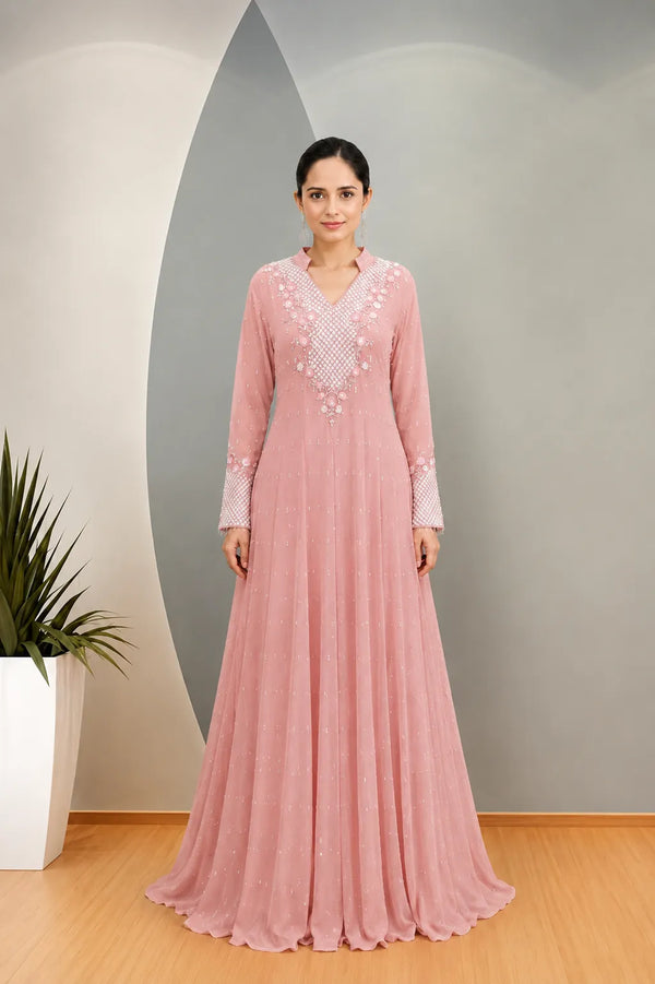 Blush Chandrika Gown