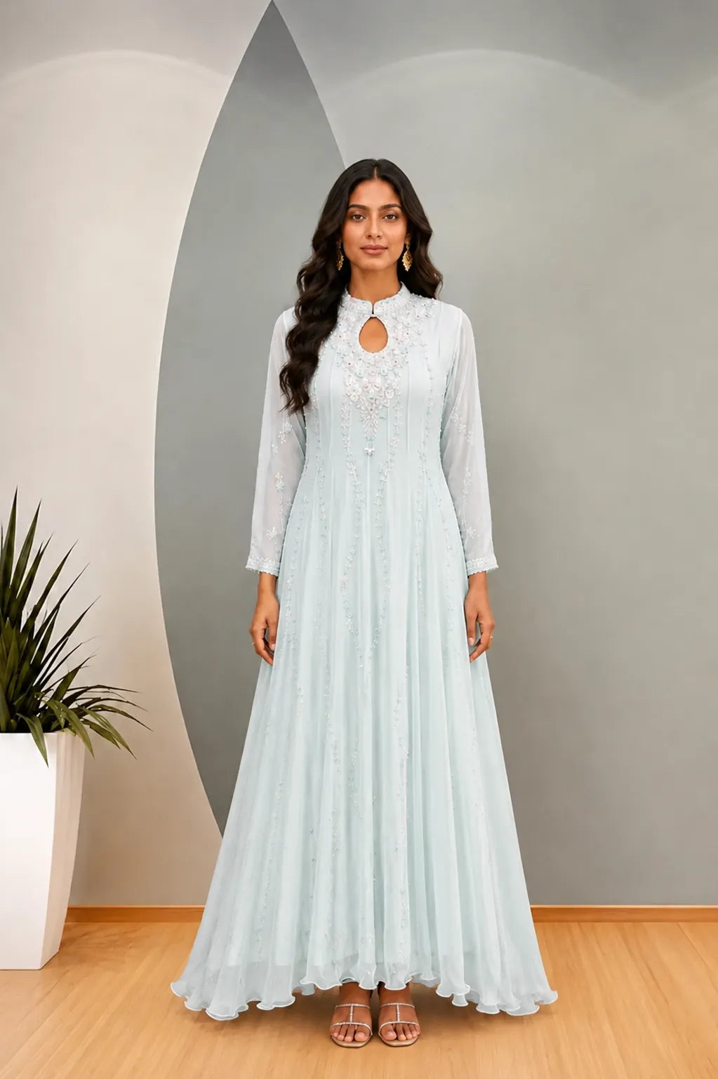 Lavender Gulnaar Gown