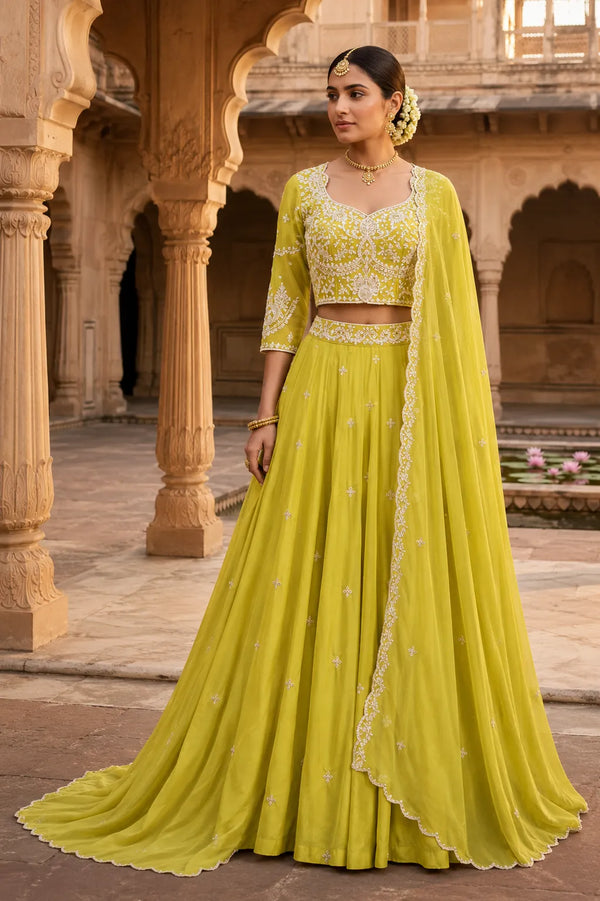 Jamuni Rajkumari Lehenga Set