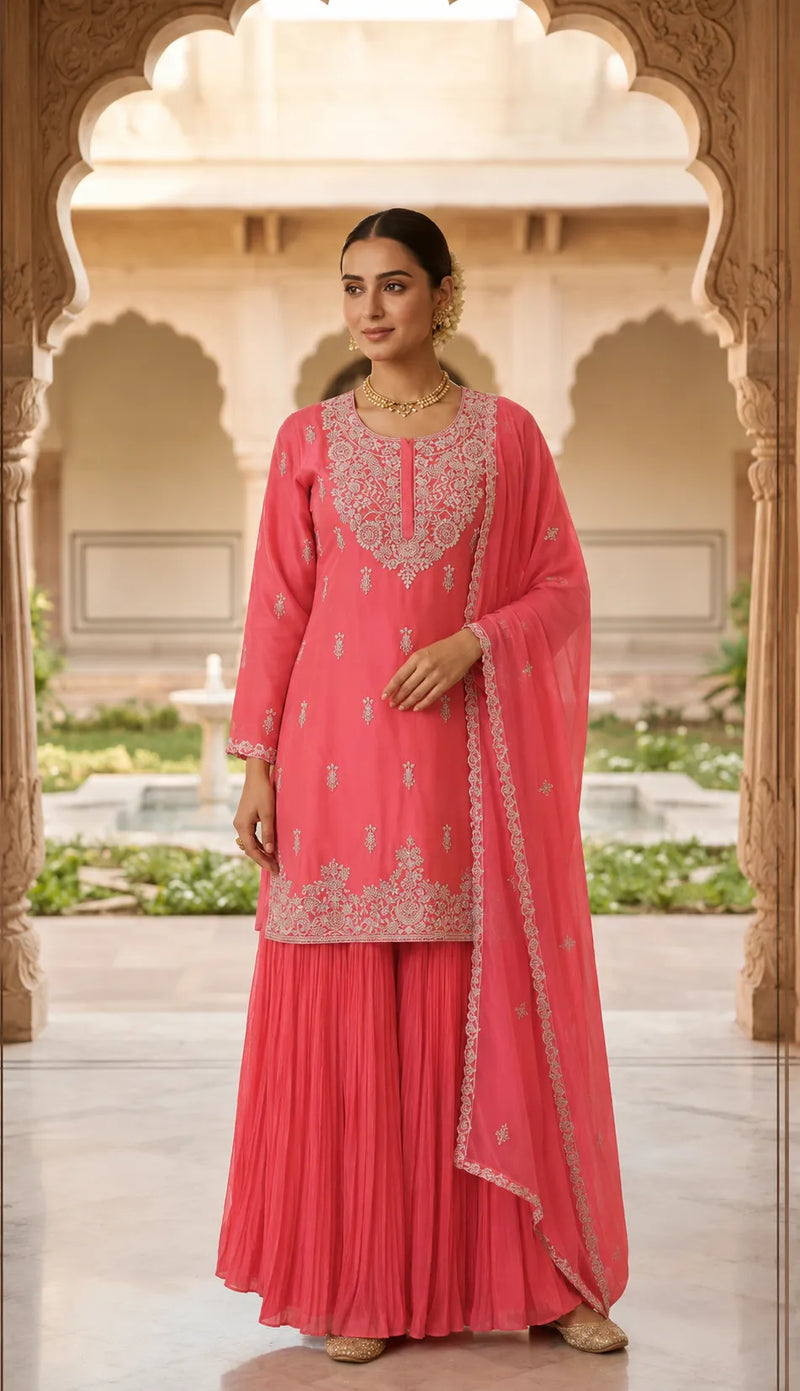 Royal Sapphire Kurti Set