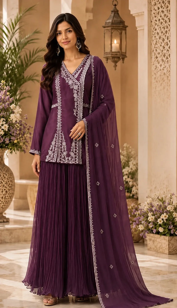 Sapphire Zaria Palazzo Set