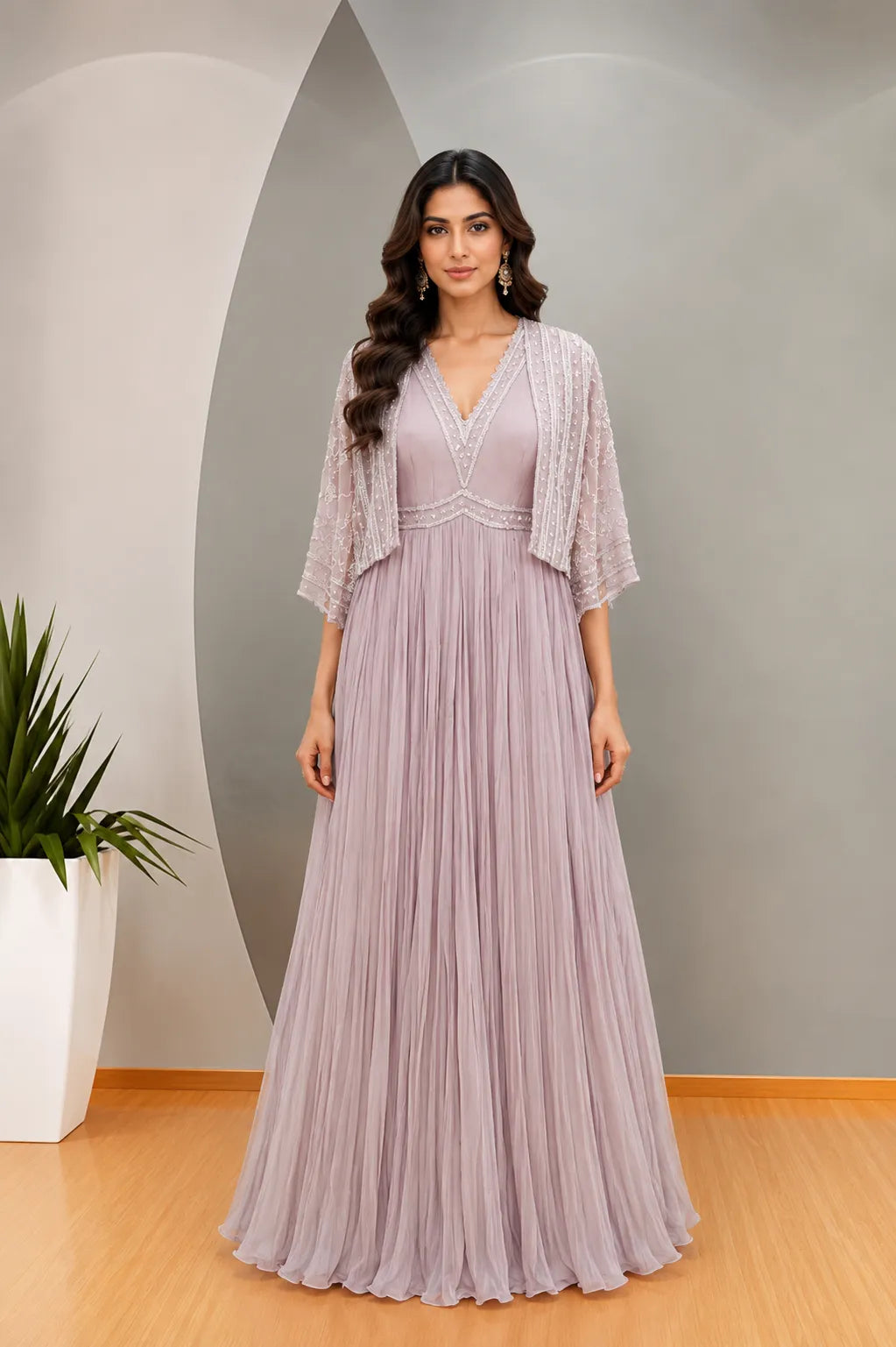 Champagne Noor Gown